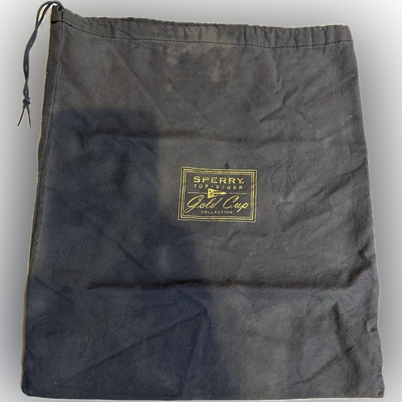 VTG SPERRY TOP-SIDER GOLD CUP COLLECTION DUST SHOE BAG GRAY  16”x18” COLLECTIBLE - Picture 7 of 11